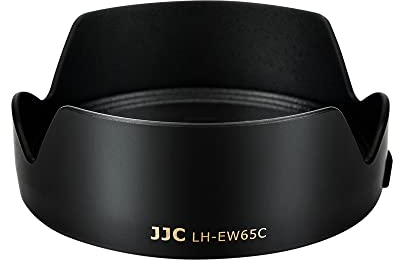 JJC Bajonett Gegenlichtblende Streulichtblende für Canon RF 16 mm f/2.8 STM Objektiv auf Canon EOS R R3 R5 R6 RP Ra C70 DSLR-Kameraobjektiv-Zubehör Sonnenblende