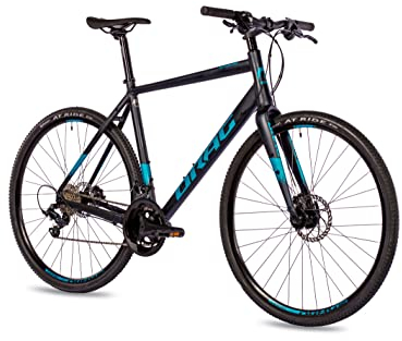 Airtracks Herren City Fahrrad 28 Zoll Urban Bike Drag 5.0 Citybike Gravelbike 18 x Gang Shimano 2x9 SORA R3000-52cm (Körpergröße 162-177cm)