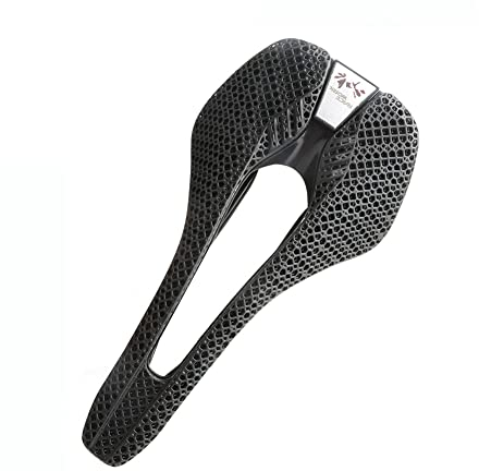Lixada RACEWORK 30CRMO Fahrrad 3D Gedruckter Sattel MTB Mountain Road Radfahren Sattel Komfortable Wabenstruktur Hohl Fahrradkissen