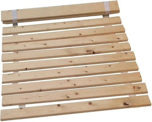 STOREX Heavy Duty Wooden Mattress Support Bunkie Board Bed Slats in 3 ft Single 4 ft Small Double 4 ft 6 Inch Double 5 ft king Size 6 ft Super King Size (3 Feet Single)
