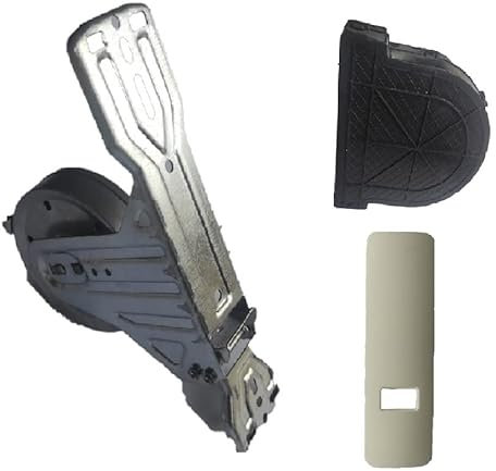 Avvolgitore per Tapparelle Universale 6 Metri Kit Completo con Placca e Cassetta Multi interasse Alta Qualità (Placca Bianca)