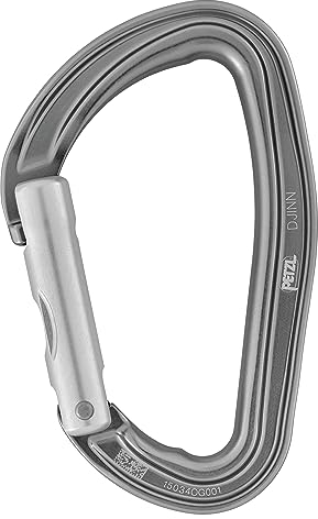 Petzl, Djinn, Robuster Karabiner Zum Klettern In Klippe, Grad, Leva Dritta, Unisex Erwachsener
