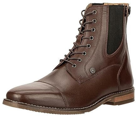 SUEDWIND FOOTWEAR Florentina BZ Lace – italienskt koskinn – mjukt läder i innerskon – karreellist – innersula – handgjort – Y K dragkedja bak, Choklad, 38 EU