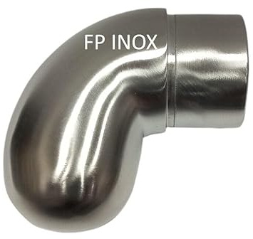 Poignée embout inox Satiné A2 Pour Tube 42.4mm Epaisseur 2mm Garde Corps