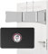 Dripex 360 Grad Spiegel mit LED, 3 Wege Spiegel mit Halterungen, Kosmetikspiegel mit LED Schminkspiegel Rückspiegel mit höhenverstellbaren Teleskophaken für Make-up und Frisieren