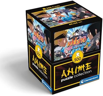 Clementoni 500 EL. Cubes Anime Naruto Shippuden [Puzzle]