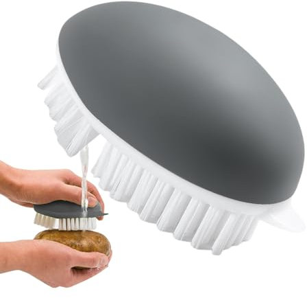 Acunny Spazzola per funghi, scrubber per patate - Spazzola per piatti morbida multifunzionale Veggie Scrubber,Utensili da cucina, comoda spazzola per patate per patate domestiche, uova, funghi, piatti