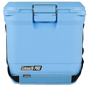 Coleman PRO Hochleistungs-Kühlbox | 24L - 52L Fassungsvermögen | Hält EIS bis zu 5 Tage lang | Vollschaumisolierung | Große, tragbare Eisbox für den harten Einsatz im Freien & auf Baustellen