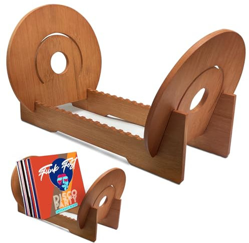MeYuxg Schallplattenständer, Schallplattenständer Holz, 30x90x16.5cm Schallplatten Ständer, Deko Vinyl halter,Geeignet zur Aufbewahrung von Zeitschriften, Büchern, Schallplatten, Dokumenten