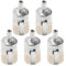 VooGenzek 5 Pièces Élément Filtrant pour Scie à Chaîne, Filtre à Essence Tronçonneuse, Compatible avec 125-527 131-205-07320 3112 T230 T231 FC75 FS85 Débroussailleuse/Coupe-Bordures