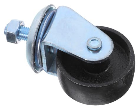 LALAFINA Rueda Giratoria de para Gato de Piso Rueda de Caster de Alta Resistencia para Carretillas y Remolques Compatible con Jack Horizontal la Maniobrabilidad y Durabilidad