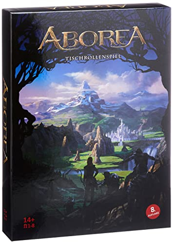 ABOREA - Tischrollenspiel (8. Edition): Für 1 bis 8 Spieler, Black