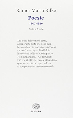 Poesie (1907-1926). Testo tedesco a fronte
