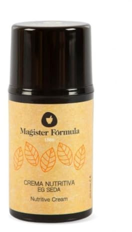 Crema Nutritiva Facial 50 ml | Hidratante para Piel Seca y Mixta | Ácido Hialurónico + Vitamina E + Proteína de Seda Natural | Noche y Día | Mujer y Hombre | Magister Fórmula