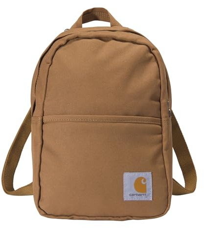 Carhartt Unisex Mini-Rucksack Alltägliche Essentials Daypack für Herren und Damen, Braun, Einheitsgröße
