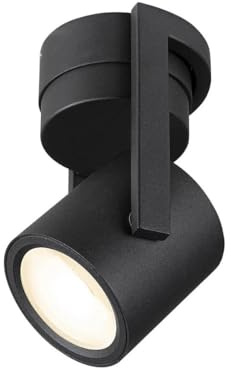 SLV Wand- und Deckenaufbauleuchte OCULUS CW/Decken- und Wand-Beleuchtung innen, LED Spot, Aufbau-Leuchte, Wandaufbauleuchte, Decken-Strahler / 11.0W 780lm schwarz dimmbar 1004664
