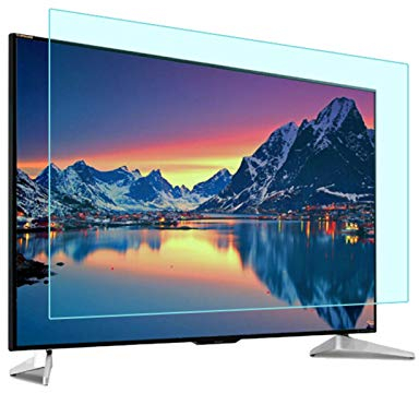 32-55 Zoll Anti-Blaues Licht Monitor TV Displayschutzfolie Bildschirmschutz Anti Schaden Schutzplatte Filter Blockiert UV Passend Für OLED- Und QLED-HDTV-Displays ALGFree