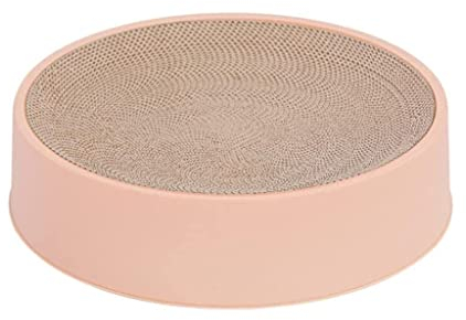 Katzenkratzbrett Kratzbrett Kratzpappe Runder Kratzschutz Für Katzenspielzeug, Geriffeltes Krallenbrett, rutschfest, Für Kätzchen, Bett, Sofa, Nagelkratzer, Kratzschutz Katzen Kratzmatte Kratzbretter