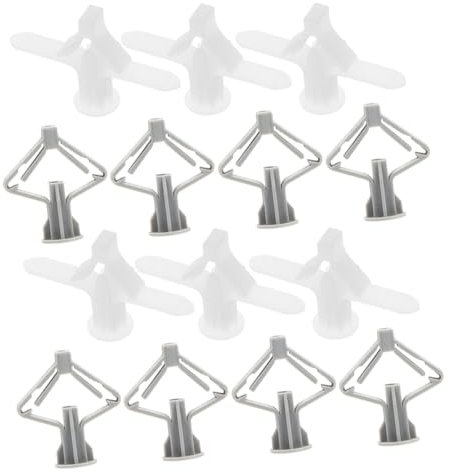 ULTECHNOVO Tasselli Per Cartongesso Per Carichi Pesanti Tasselli Di Ancoraggio Resistenti Per Cartongesso Kit Di Per Muri Di Autoperforanti Per