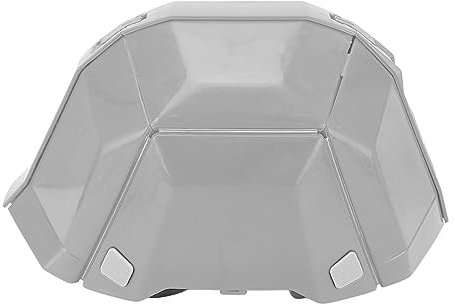 Casque Pliable, Chapeau de sécurité en Plastique Multifonctionnel Léger et Résistant aux Chocs pour les Travaux à Haute Altitude (Gris)