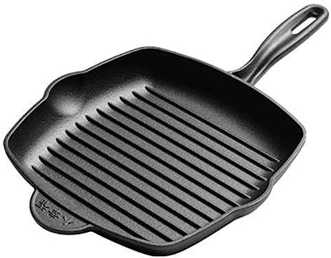 Sartén para Carne Sartén for bistec de Hierro Fundido Engrosado Sartén for bistec a Rayas
