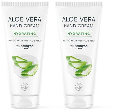 by Amazon Aloe-Vera-Handcreme, 2 x 100 ml