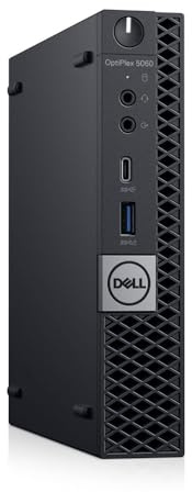 Dell Optiplex 5060 Micro/Core i5 8500T 2.1GHz / 8GB RAM / 512GB SSD/Intel UHD Graphics/Win 11 Pro (Generalüberholt)