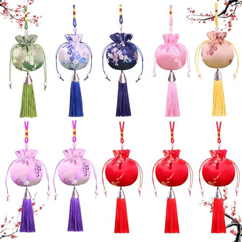 10 bolsas de lavanda, Shyllin lona, bolsas de regalo, bolsas de lavanda, lavanda, algodón, bolsa de lino, bolsa de lavanda, bolsas para armarios, cajones, coches, joyas, lavanda, especias, hierbas