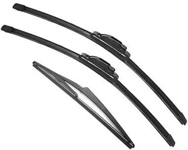 Limpiaparabrisas Coche Escobillas Limpiaparabrisas Coche Para Civic MK7 2000-2005 Limpiaparabrisas Traseros Accesorios Goma Dobles Para Coche