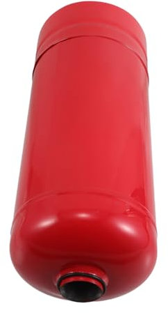 Artibetter Estintore Vuoto in Acciaio 2 Kg, Custodia per Estintore Portatile Ricaricabile, Bombola Resistente per Sicurezza Casa, Auto, Barche e Cucina, Corpo Ispessito ad Alta Pressione