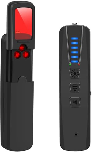 Hidden Spy Camera Detector Finder GPS Tracker RF Detector for Travel Hotel | Koilboane 4 Working Modes & 2 Alarm Modes Spy Devices Scanner, Personal Privacy & Security Devices for Bathroom, Office, Car