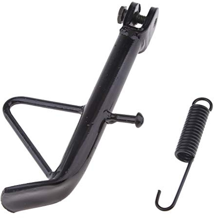 Almencla Motorrad Roller Universal Seitenständer Ständer Abstellstütze Fußstütze - Schwarz 16cm