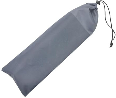 Generic Tent Peg Pouch Camping Bag Utility Organizer Waterproof Ground Nail Bag Tent Stakes Storage Bag for Traveling Outdoor Sports, 13.5x39cm