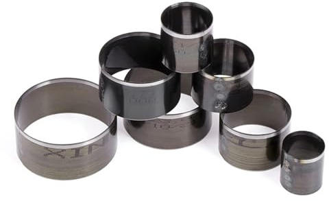WUTA Runde Hohlloch Lochstanzer Set,7 Stück Rund Locheisen Stanzwerkzeug für Leder & Handgefertigte（20+25+30+35+40+45+50mm）