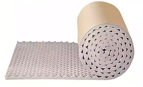 Självhäftande akustisk skumpaneler, 20mm tjockt ljudisoleringsmaterial för väggar, perfekt för ljudisolering i inspelningsstudior, KTV och hembiosalar(Size:1 * 10m,Color:vit)