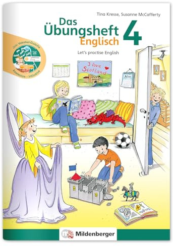 Das Übungsheft Englisch 4: Let’s practise English „Jicki Vokabel-Dusche 4“
