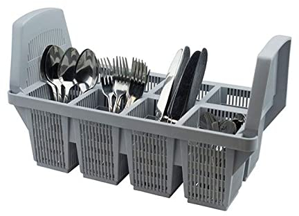 Caterbox Commercial Dishwasher Cutlery Baskets, Premium Solutions for Efficient Cleaning (8 Compartment)