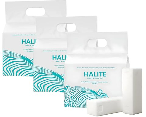 Sal halita para suavizante de agua, calidad alimentaria pura de grado A para Twintec, Kinetico y suavizante de sal All Block (3)