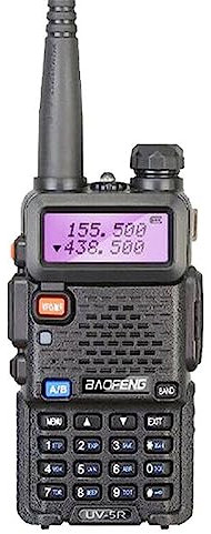 UV 5R Walkie Talkie 5W Portable Dual Band VHF UHF Transceiver Two Way Radio