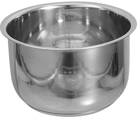 Angoily Revestimiento De Olla Arrocera Olla De Repuesto Para Olla Arrocera Aroma Inserto De Cocina Olla Arrocera China Accesorios Cocina Electrica Fuerza Acero Inoxidable Tazón De Comida
