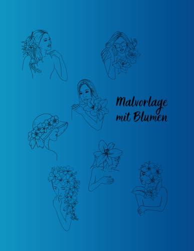 Malvorlage mit Blumen: Begeben Sie sich auf ein farbenfrohes Abenteuer: MallBuch für Kinder von 3 bis 10 Jahren, inspiriert von einem winzigen Samen …