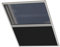 Cocoon Verdunklungsrollo 80x120 - Thermo Rollo Verdunkelung - Dachfenster Verdunkelung - Schwarzem mit Schwarzem Moskitonetz