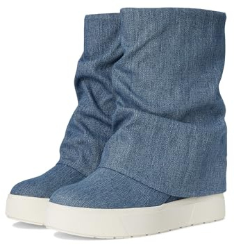 GUESS Stivaletti Guinna Donna, Denim Blu 420, 38 EU