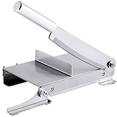 MIAOMI Manuelle Fleischschneider-Schneidemaschine, Kommerzielle Fleisch-Guillotine-Maschine Aus Edelstahl, Knochenschneider, Für Huhn, Ente, Fisch, Lamm