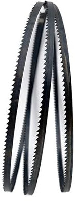 XTINKOPW 2 Lames de scie à Ruban 2000 2050 2120 2160 mm. Courbe de Coupe de la Lame de scie 6 8 10 mm. Lame de scie à Ruban bimétallique M42 de 13 mm(2pcs 6x0.65mm,2020mm-14 Tpi)