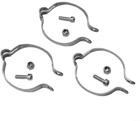 Bike Frame Cable Clips 3 Pcs,Bicycle Brake Wire Guides Clamps Steel 25.4/28.6/31.8/34.9mm,For Retro Bikes Shifting Cable Fixing(25.4mm)