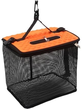 Fiskfälla, Vikbar flytande hopfällbar fiskekorgduk(S)