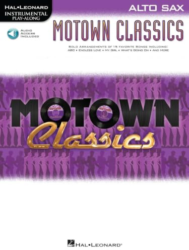 Instrumental Play-Along: Motown Classics - Alto Saxophone: Play-Along, CD für Alt-Saxophon