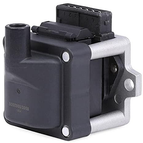 RIDEX 689C0245 Bobine d'allumage avec contrôleur intégré avec boîte d'allumage avec bobine d'allumage pour VW Golf II 3/5 portes (19E, 1G1)