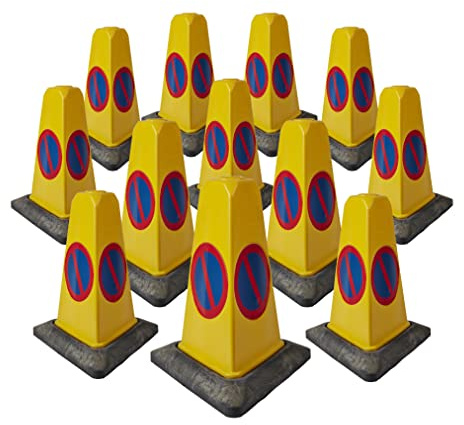 Pack of 12 No Waiting Bollards by innovatus